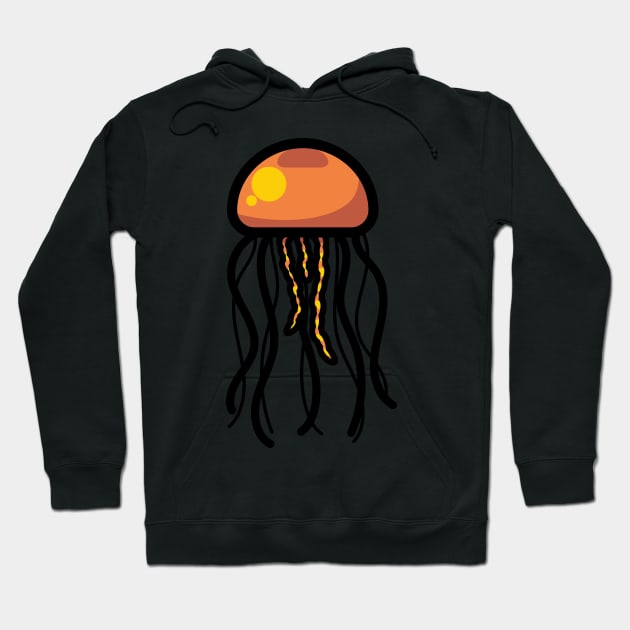 Multicoloured Jellyfish Hoodie by GameQuacks